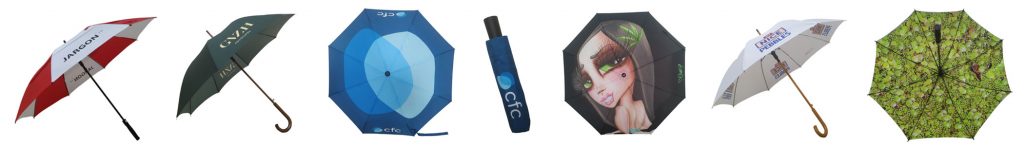 Guarda-chuvas personalizados sem pedido mínimo