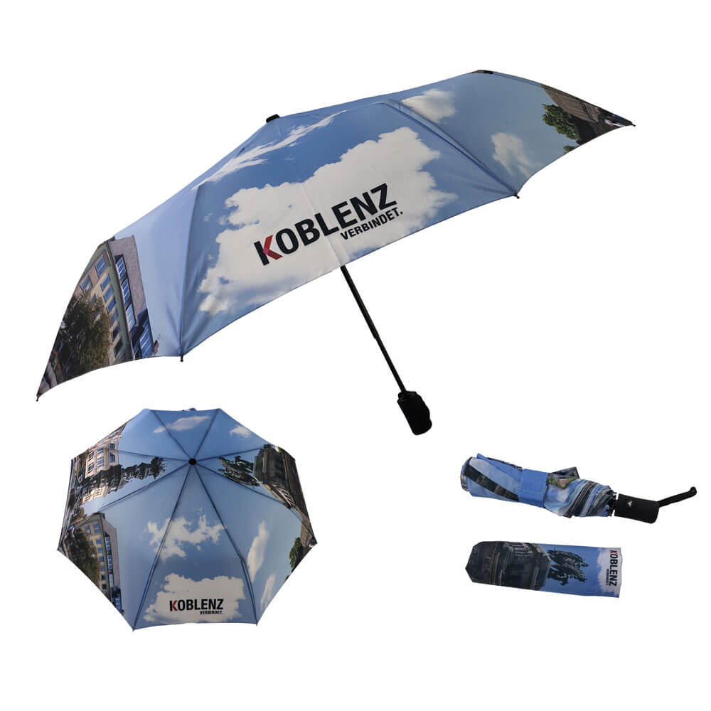 Custom Windproof Travel Umbrella